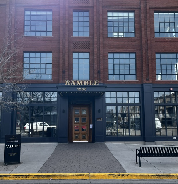 The Ramble Hotel entrance RiNo Denver 1280 25th Street